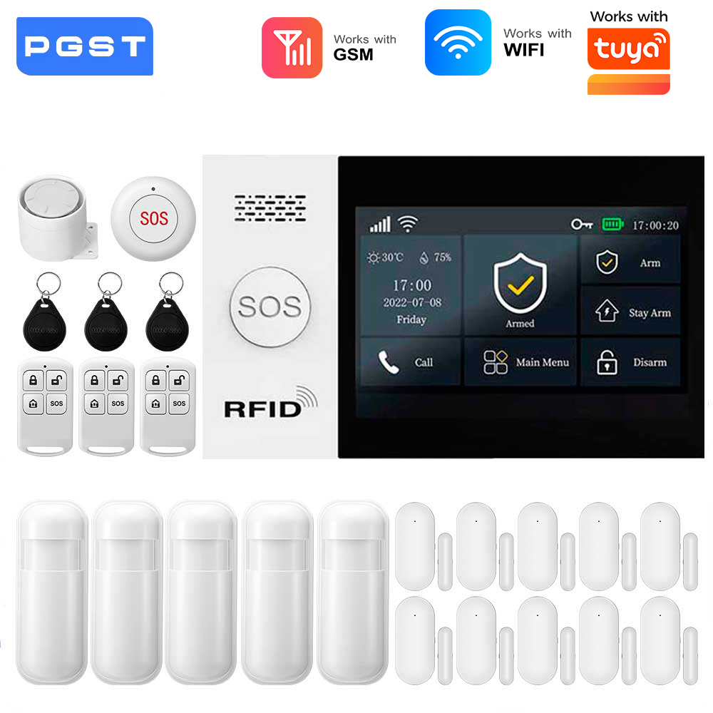 Home Security No Wifi - 2.4G WIFI Smart GSM Alarm System