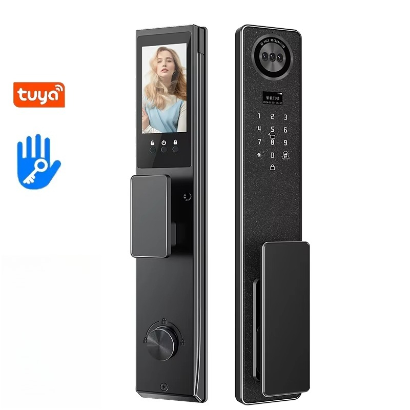 Home Security For Doors - Tuya WiFi Smart Door Lock, Home