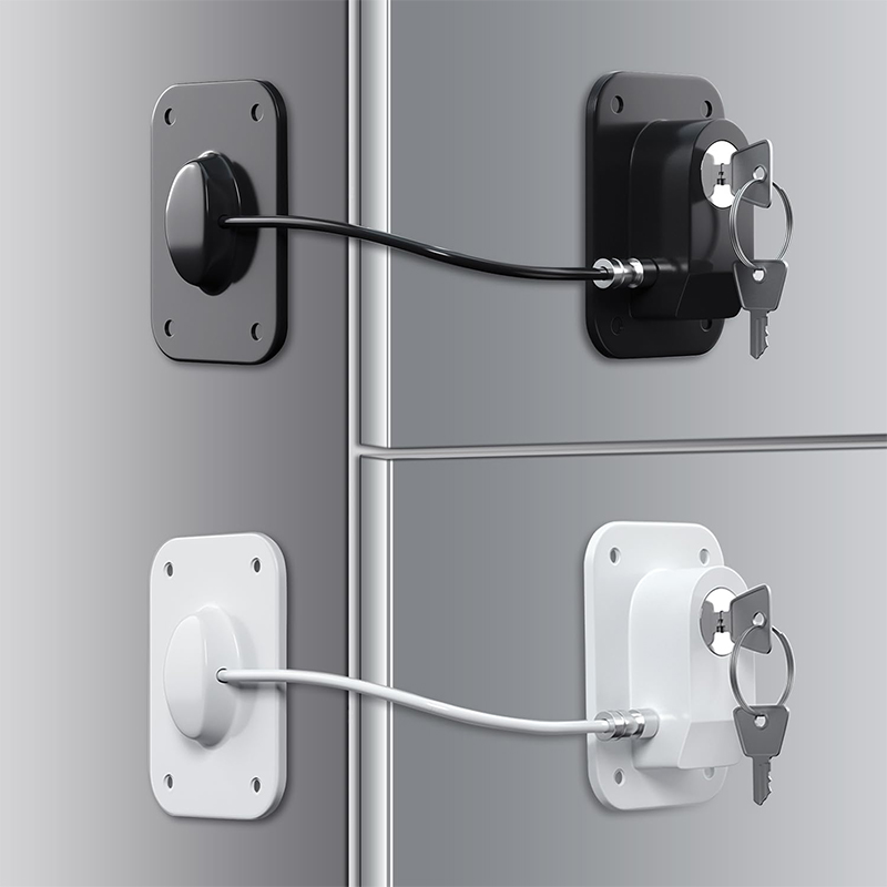 Home Security Door Reinforcement Lock - Safety lock Door and window,Fridge Lock,Traceless