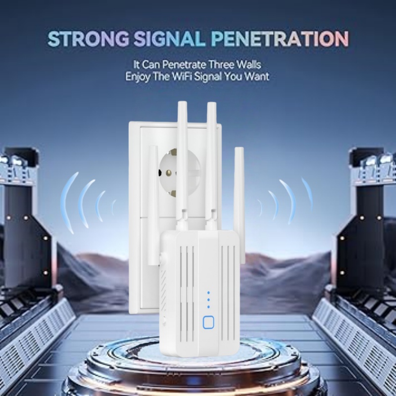 Home Security No Wifi - 300Mbps Wireless WiFi Repeater 2.4G Signal