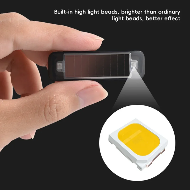 Mini LED solar power car warni - Home Security Wireless recension och pris