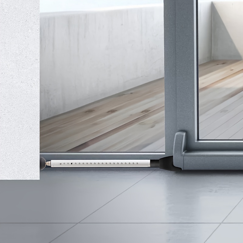 Adjustable 2in1 Sliding Patio  - Home Security Door Reinforcement Lock recension och pris