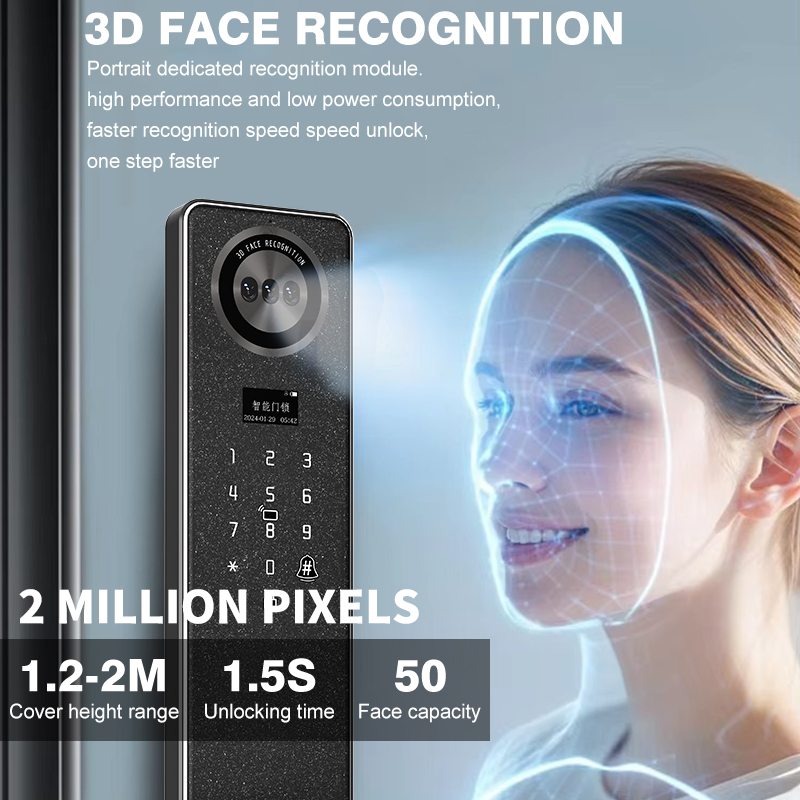 Tuya WiFi Smart Door Lock, Hom - Home Security For Doors recension och pris