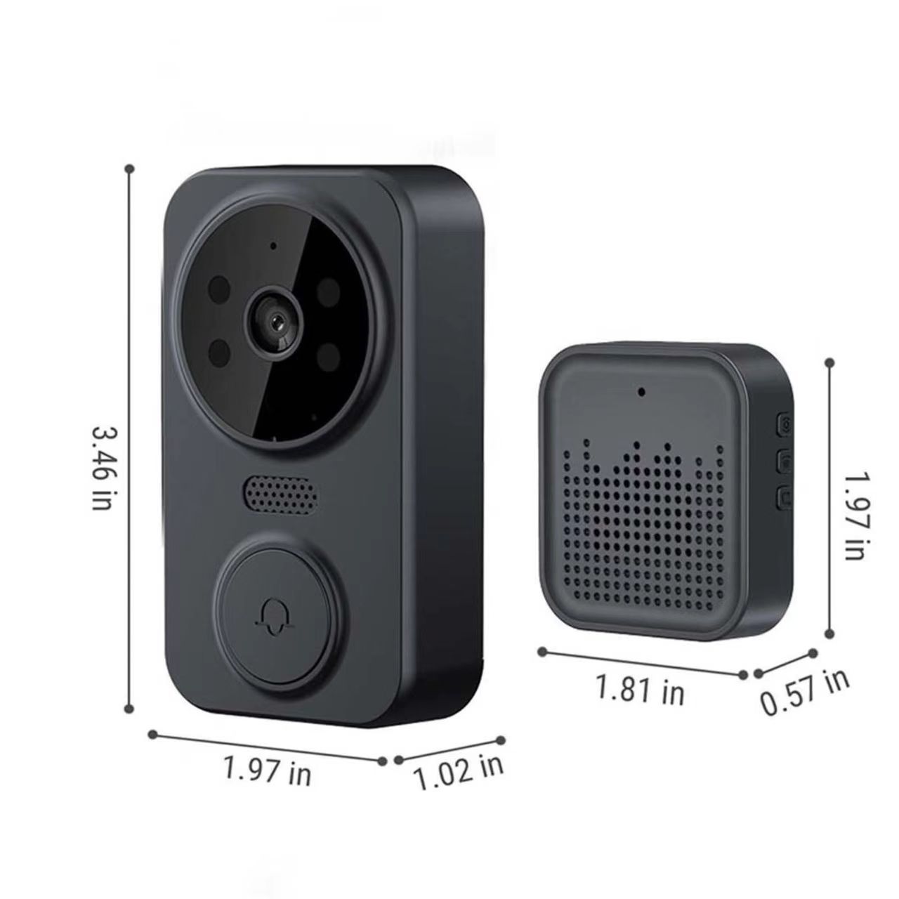 Tuya WIFI Doorbell Smart Home  - Home Security Cameras Wireless recension och pris