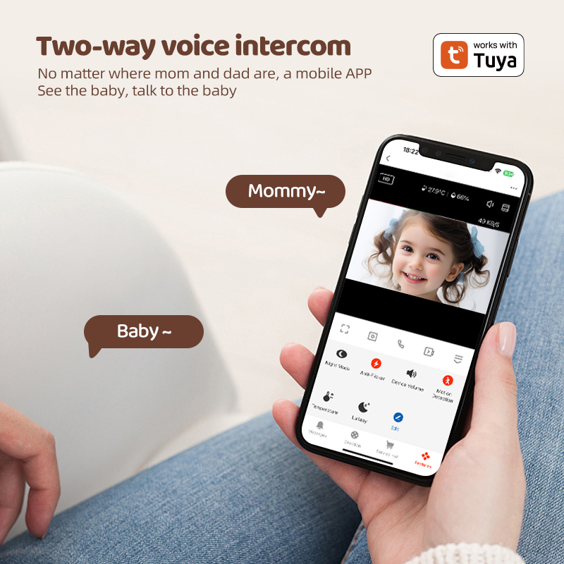Baby Monitor Graffiti APPWiFi  - Home Security Cameras Uk recension och pris