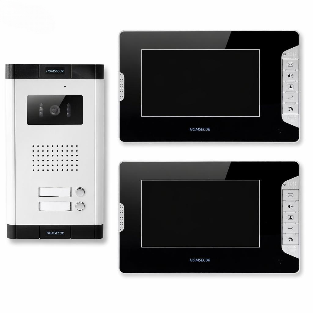 4 Wire 2 Family Video Door Pho - Home Security Monitoring System recension och pris