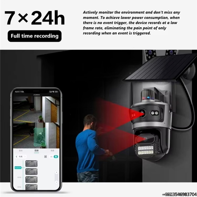 ENSTER 2K AOV 24h Recording Ou - Home Security Cameras Wireless recension och pris