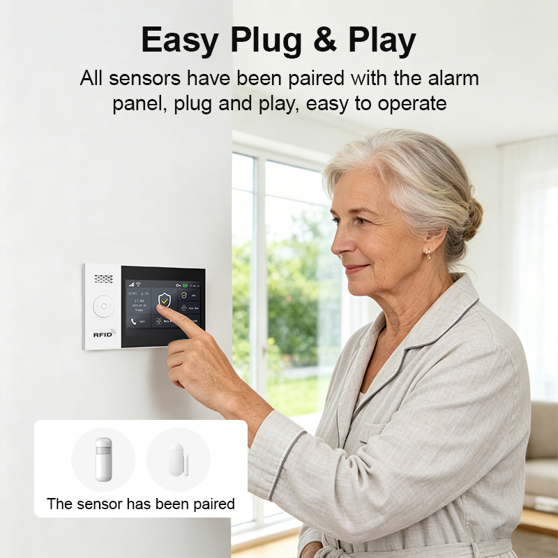 PGST 2G GSM WiFi Alarm System  - Home Security No Wifi recension och pris