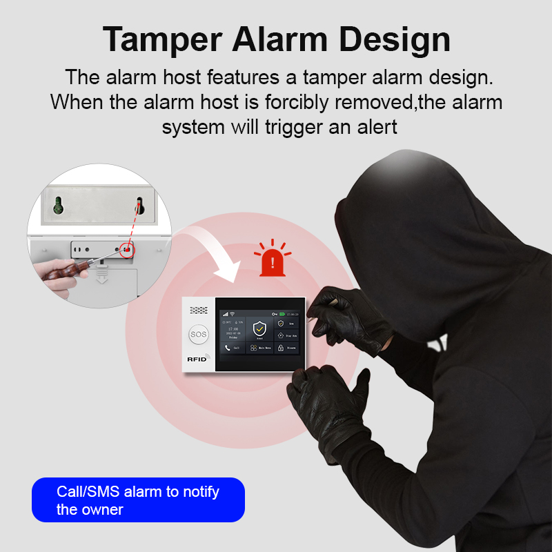 PGST 2G GSM WiFi Alarm System  - Home Security No Wifi recension och pris