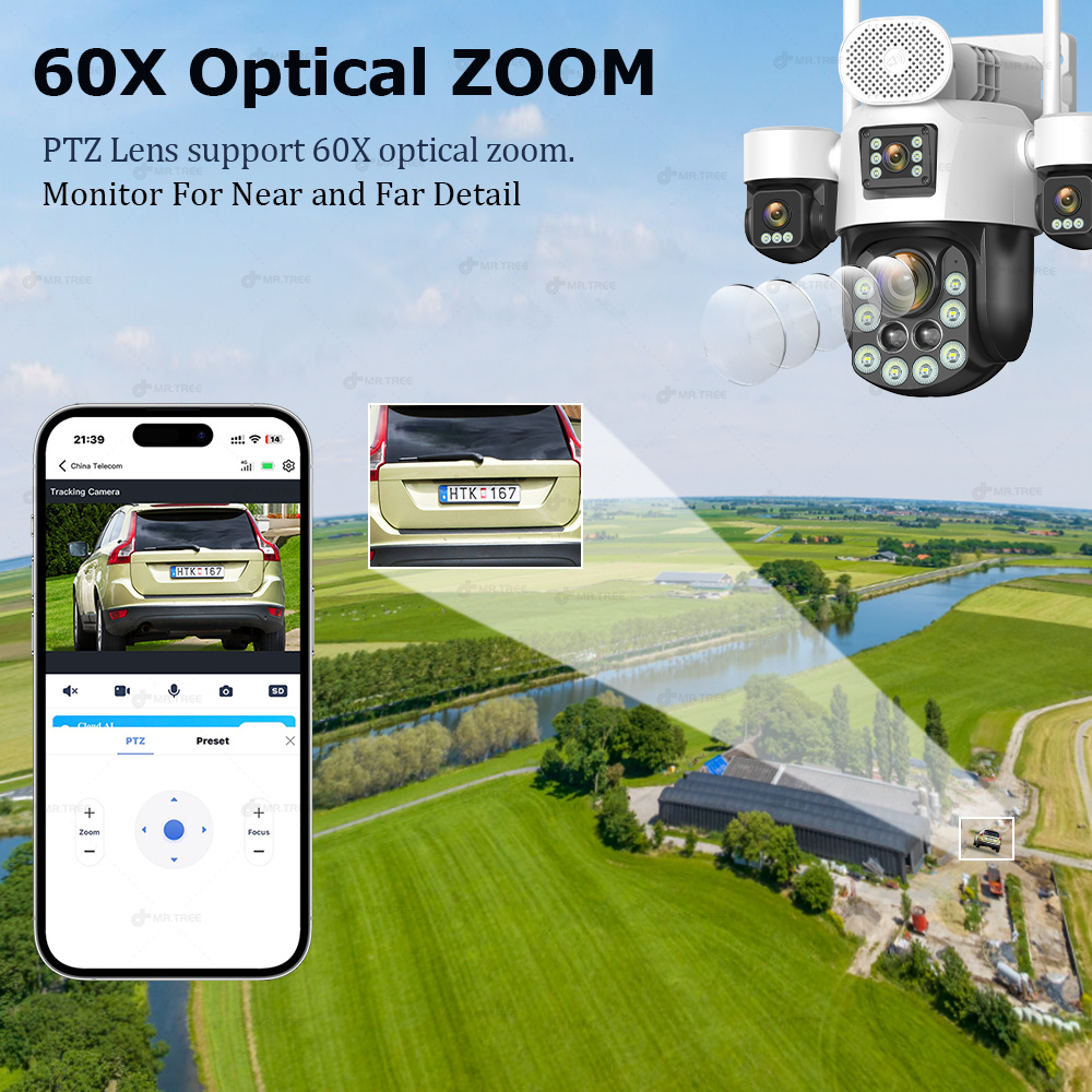 AOV Four Lens Outdoor Surveill - Home Security Adt recension och pris