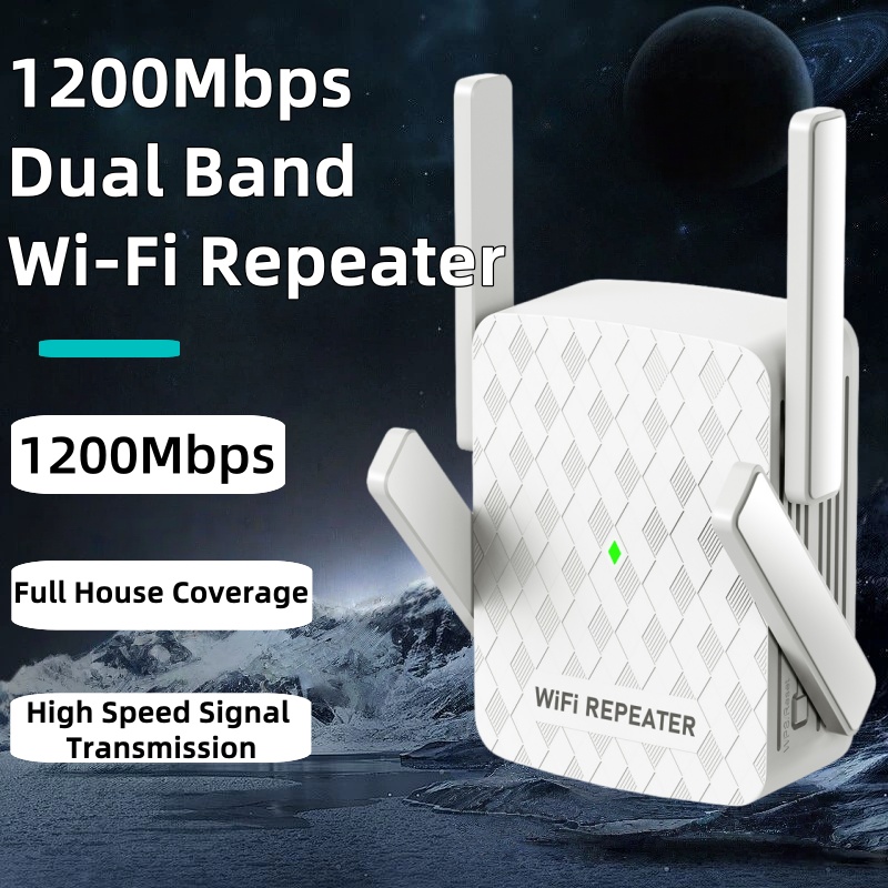 1200Mbps Wireless Wifi Extende - Home Security No Wifi recension och pris