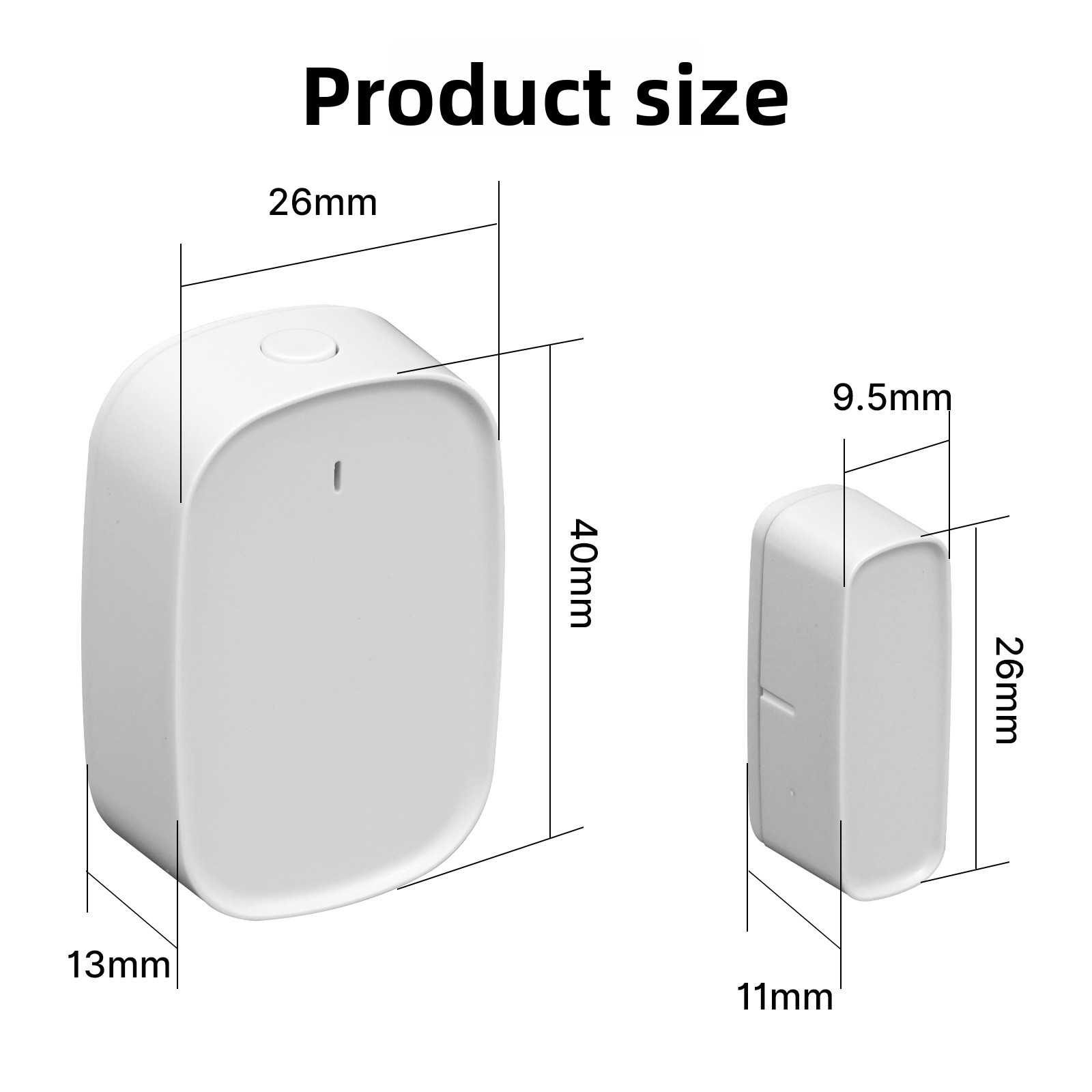 Zigbee Smart Door and Window S - Home Security For Doors recension och pris