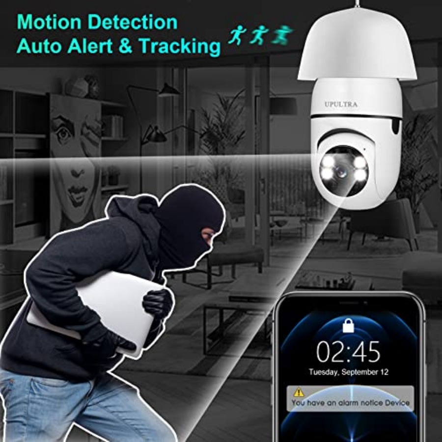 Light Bulb 1080P Security Wire - Home Security Wireless recension och pris