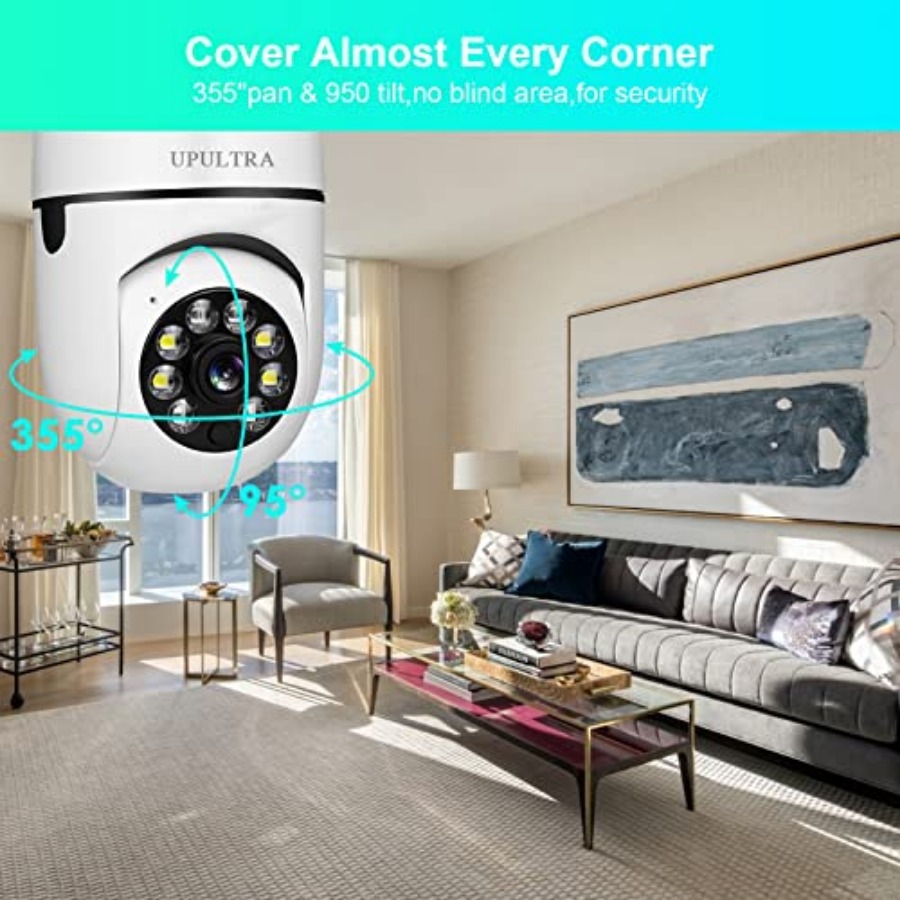 Light Bulb 1080P Security Wire - Home Security Wireless recension och pris