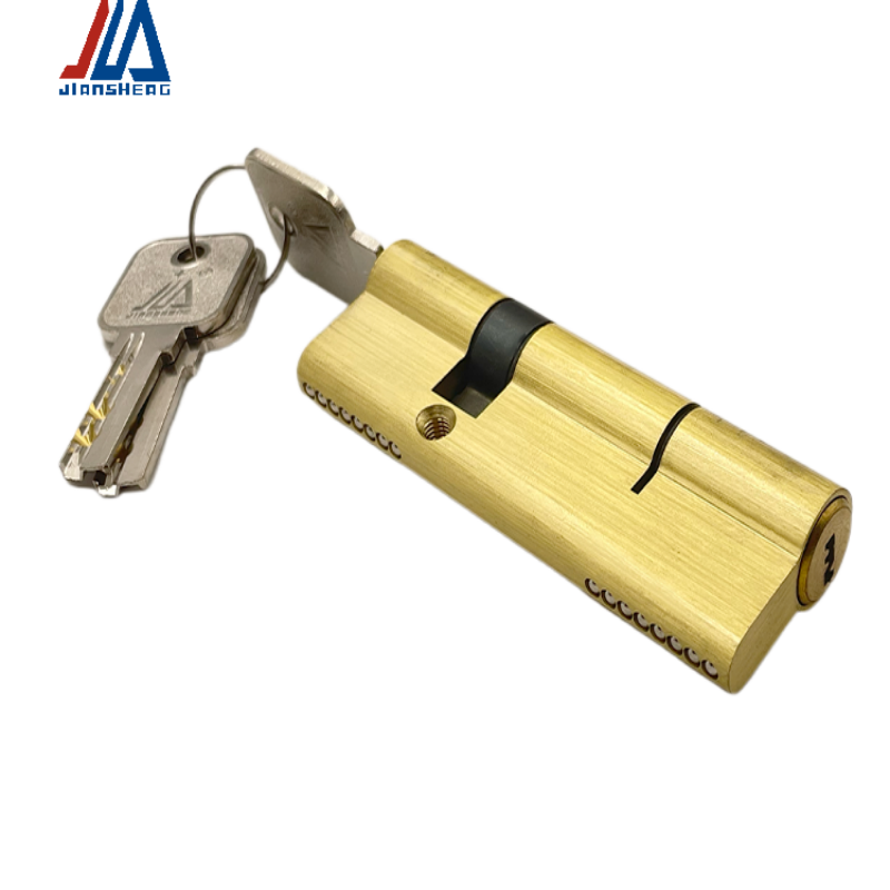 Solid Brass Door Lock Cylinder - Home Security For Doors recension och pris