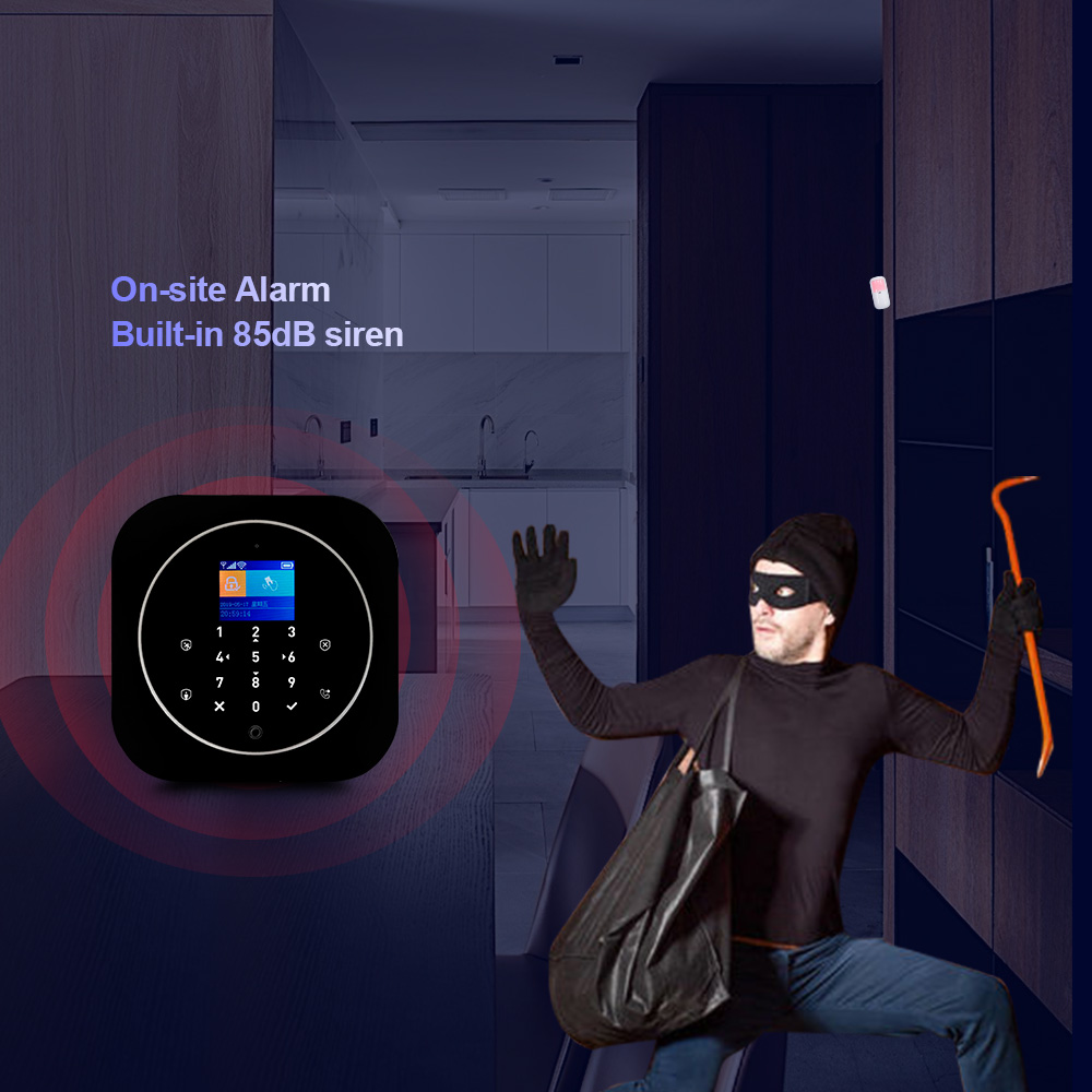 KERUI G12 Wireless Tuya Home A - Home Security No Wifi recension och pris