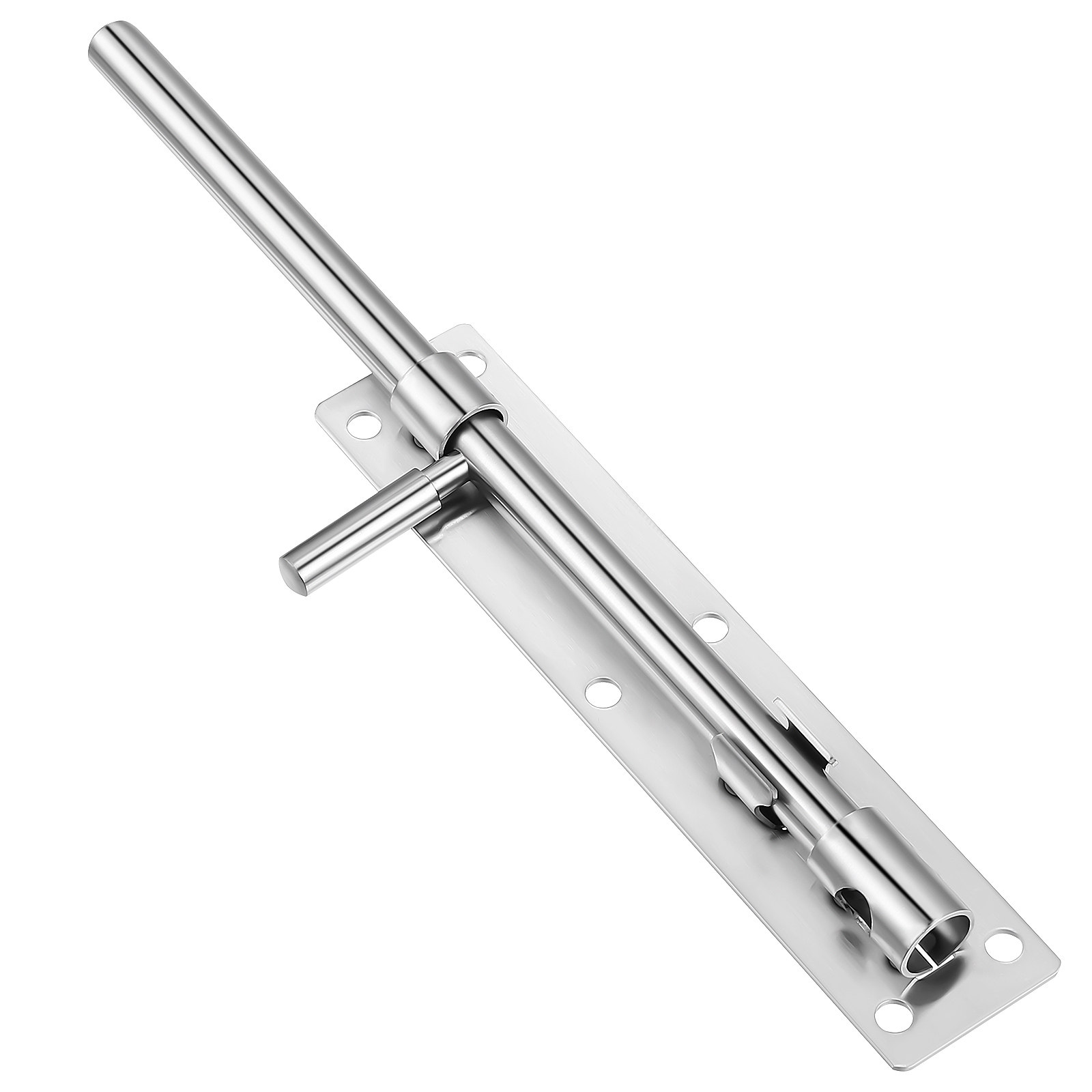 Premium Heavy Duty Stainless S - Home Security Door Reinforcement Lock recension och pris