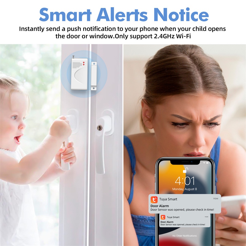 KERUI 120db Siren Alarm System - Home Security No Wifi recension och pris