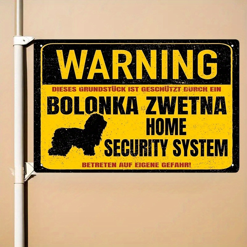 Room Decor  Bolonka Zwetna Dog - Home Security For Doors recension och pris