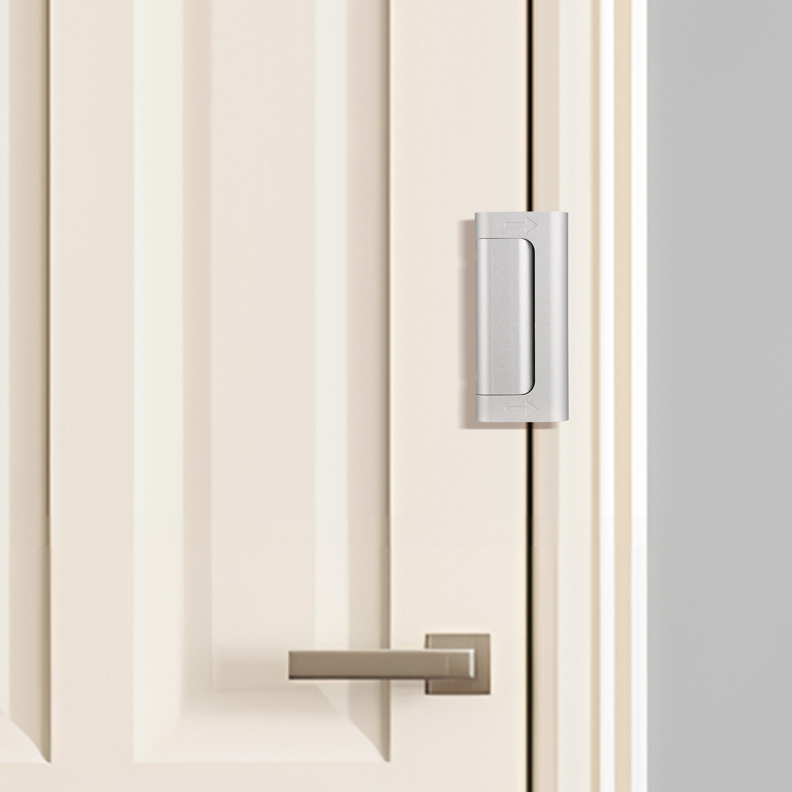 2Pcs Aluminum Alloy Safety Loc - Home Security Door Reinforcement Lock recension och pris