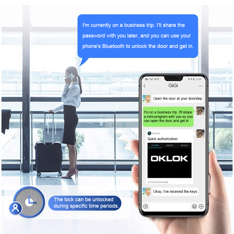 Intelligent Padlock Hang Desig - Home Security For Doors recension och pris