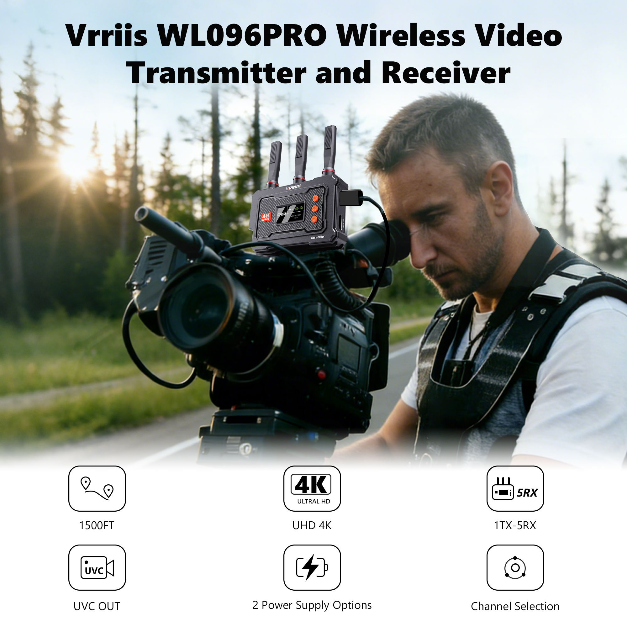 HDMI Wireless 4K Video Transmi - Home Security Wireless recension och pris