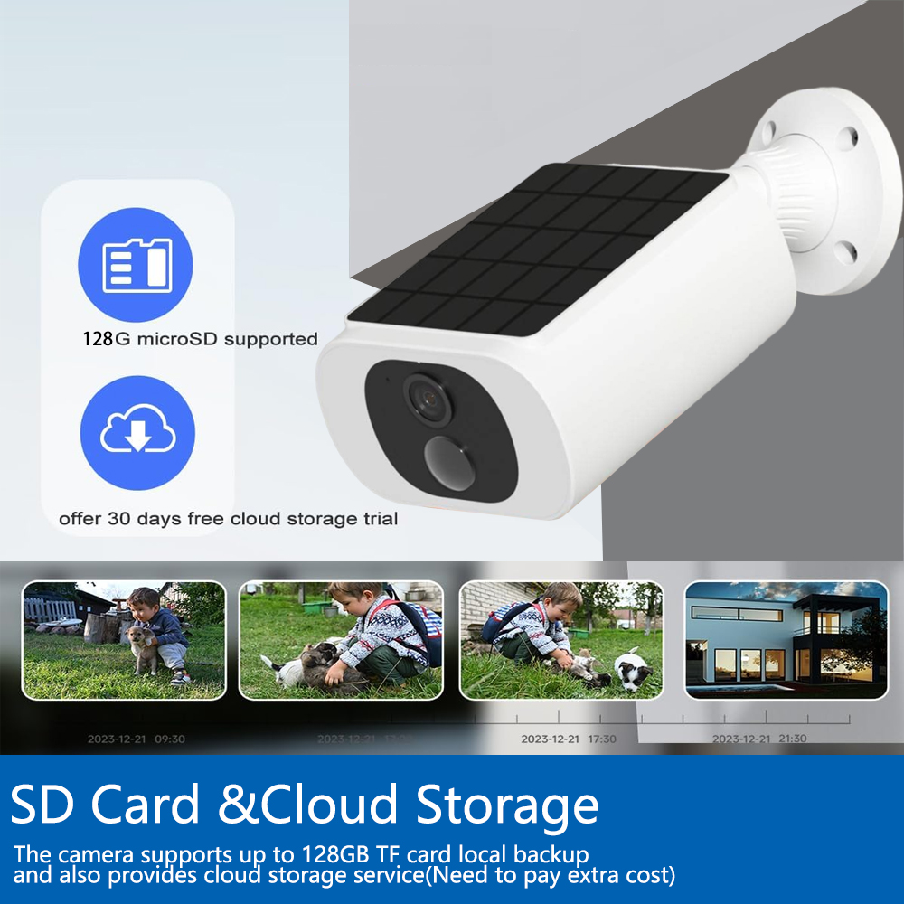 Tuya 5MP Solar Security Camera - Home Security No Wifi recension och pris