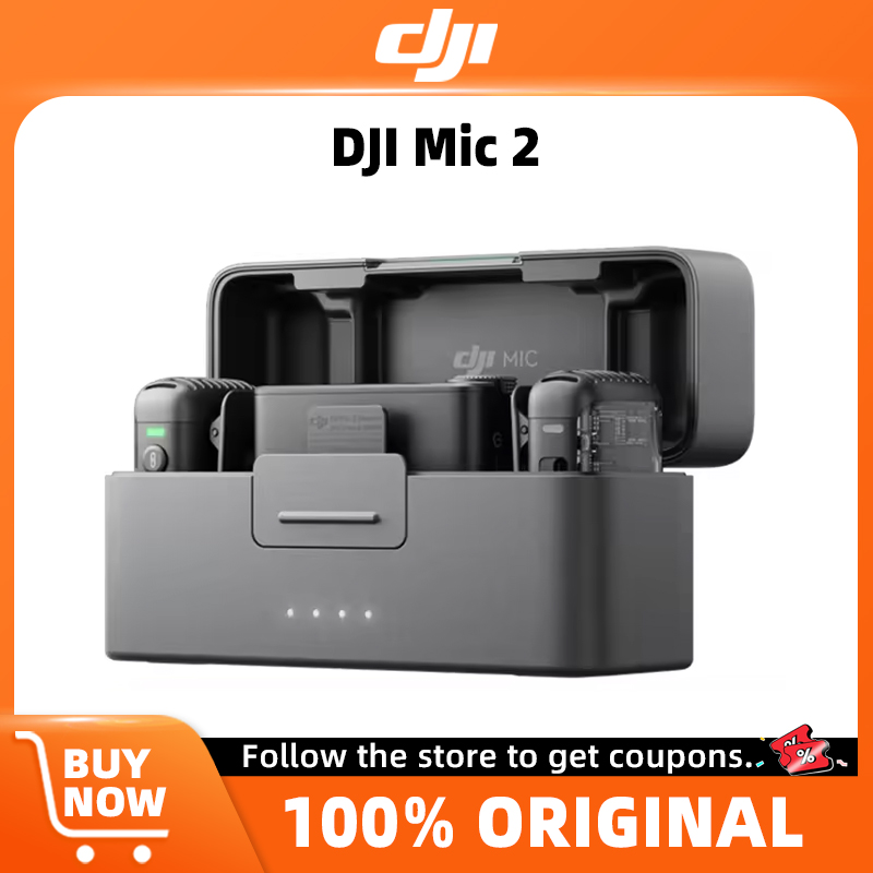 DJI Mic 2 (2 TX + 1 RX + Charg - Home Security Wireless recension och pris