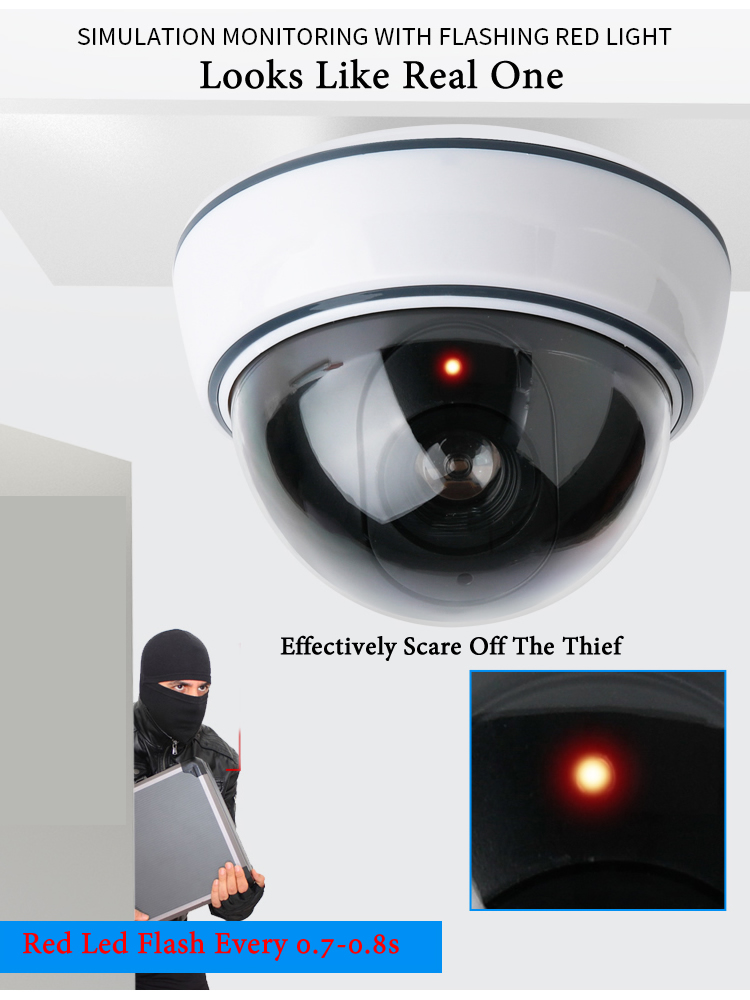 Creative Black/White Fake Dome - Home Security Adt recension och pris