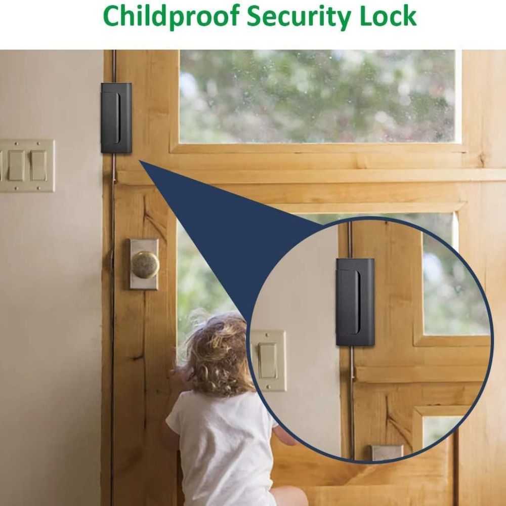 Aluminum Alloy Door Reinforcem - Home Security Door Reinforcement Lock recension och pris